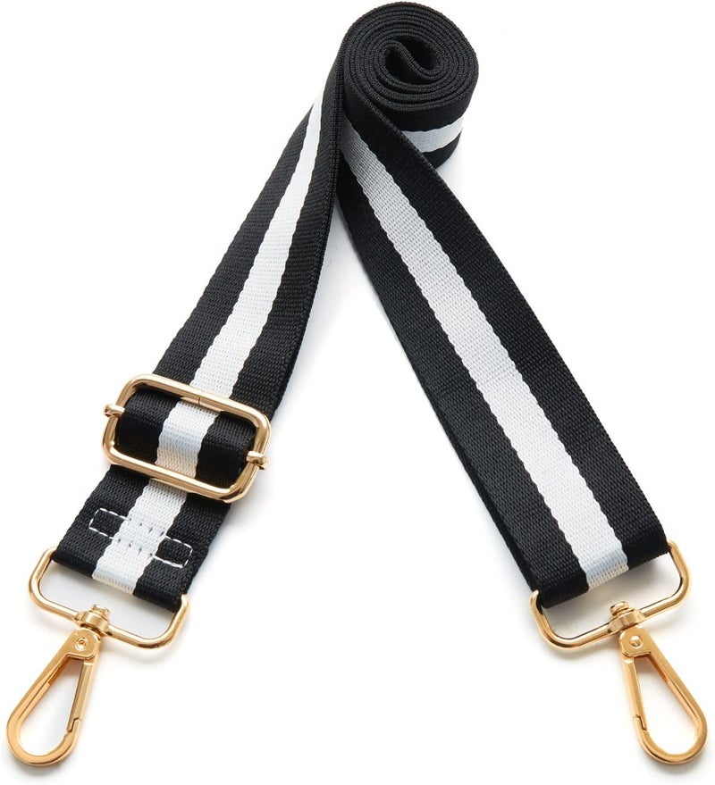 S-Jacorry Purse Strap Replacement Crossbody Wide Shoulder Strap Adjustable Canvas Straps Handbag Strap Replacement Belts - Image 2